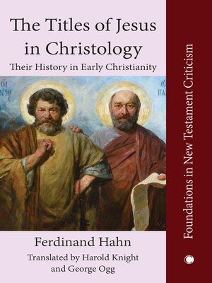 cover image of The Titles of Jesus in Christology